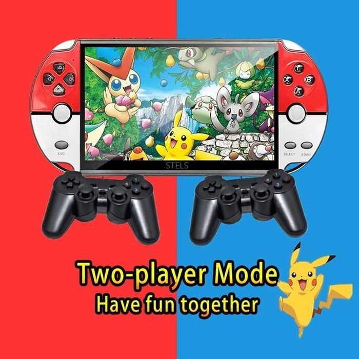 Преносима игра STELS X90, 7.1 инча дисплей, Джойстик, 20000 игри