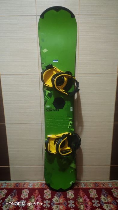 Placa snowboard 159 Wide Burton -legaturi boots
