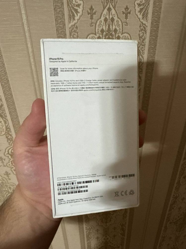 Продается Iphone 15 pro 256 gb