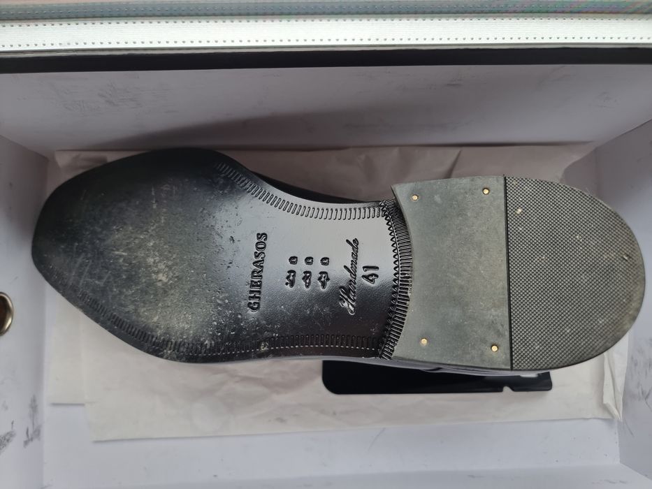 Pantofi premium handmade de piele Gherasos