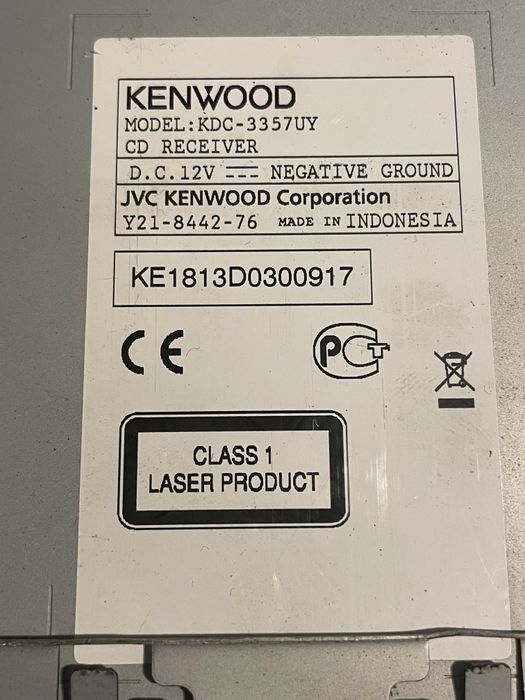 Radio CD Mp3 auto stik Kenwood O726 551 8O8