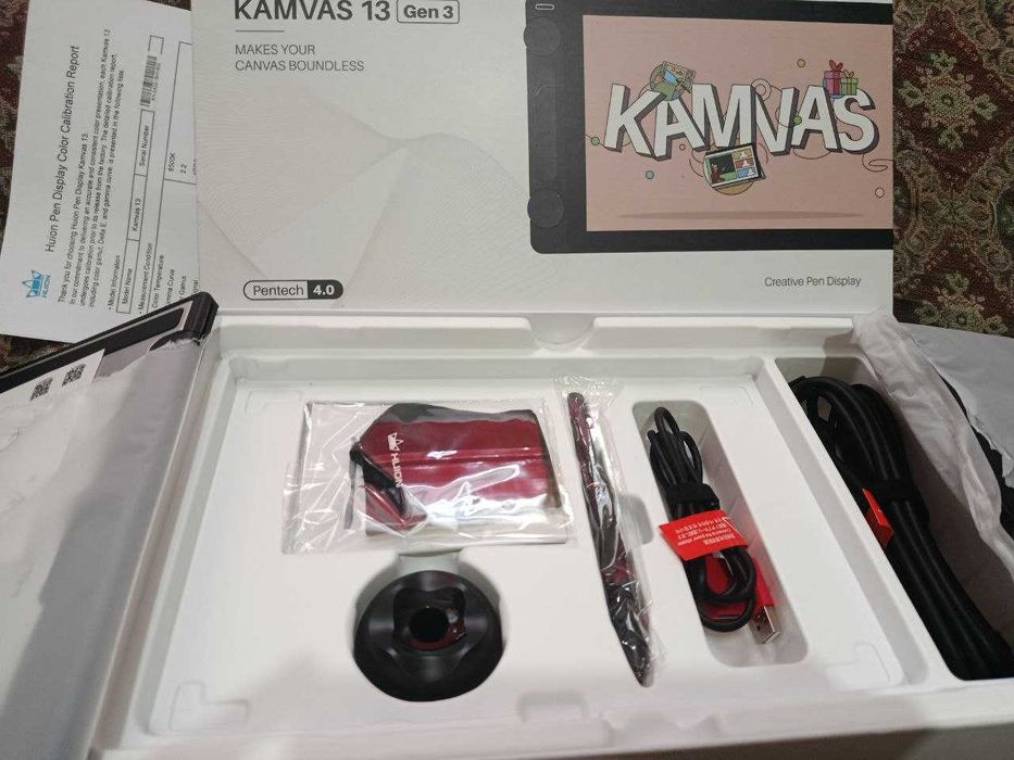 Графический планшет Huion Kamvas 13  Gen 3