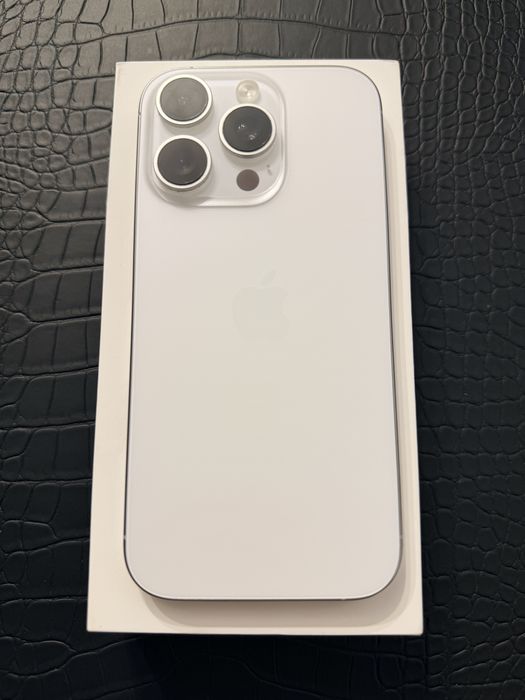 Iphone 16 pro , 128gb , White , full box , Garantie emag