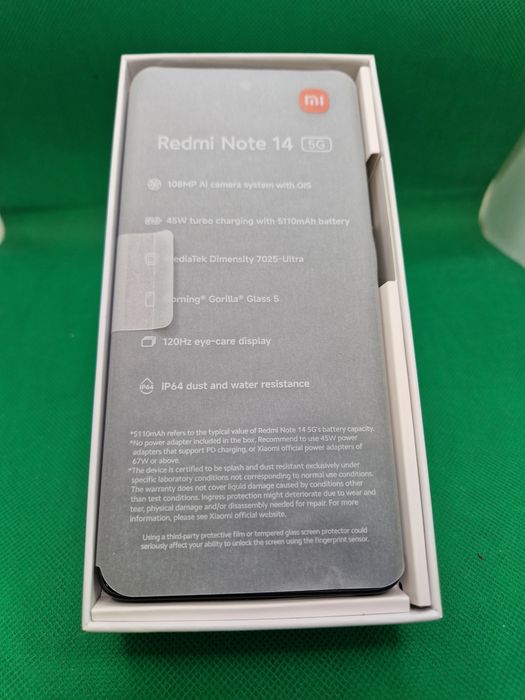 Redmi Note 14 5G 8/256 GB, Lazar Amanet Crangasi 54570