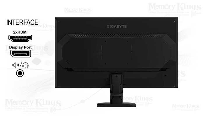 Геймърски монитор Gigabyte GS25F2 24.5" IPS, 200Hz, 1ms, FHD