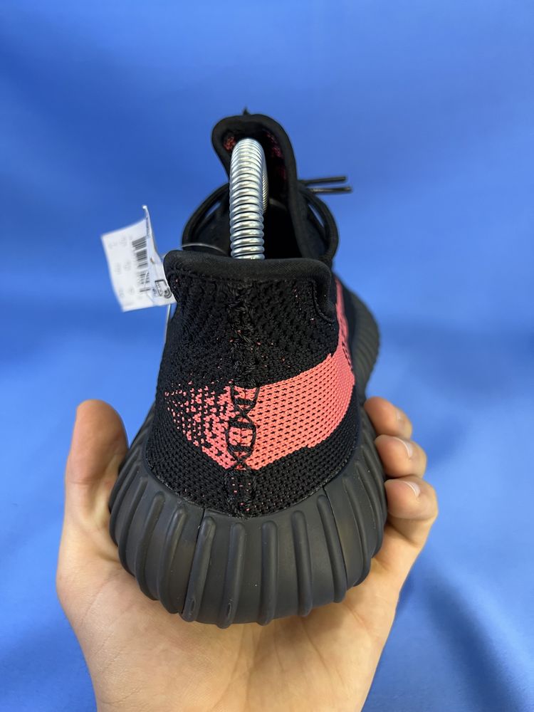 36-45 Yeezy 350 v2 Core Black Red