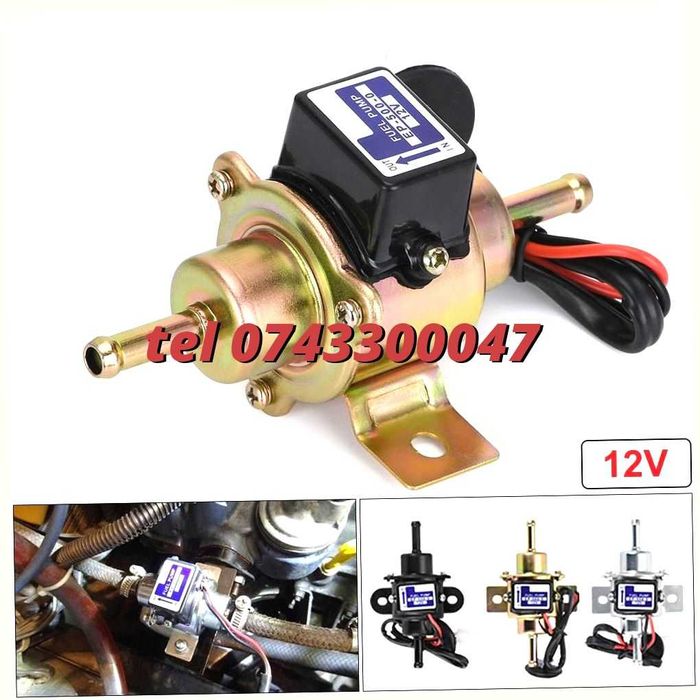 Minipompa Electrica 12v De Alimentare Diesel Si Benzina