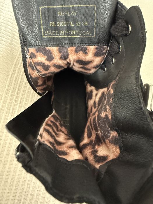 Дамски кожени боти Replay, 38