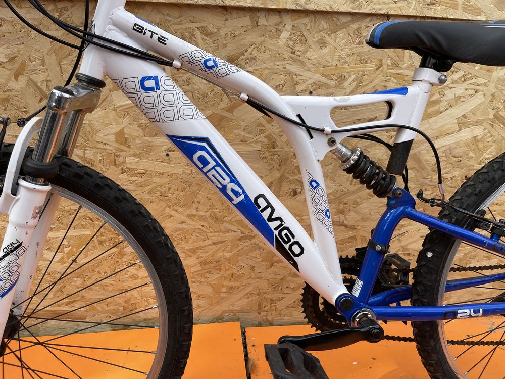 Bicicleta avigo roti 24” full suspension