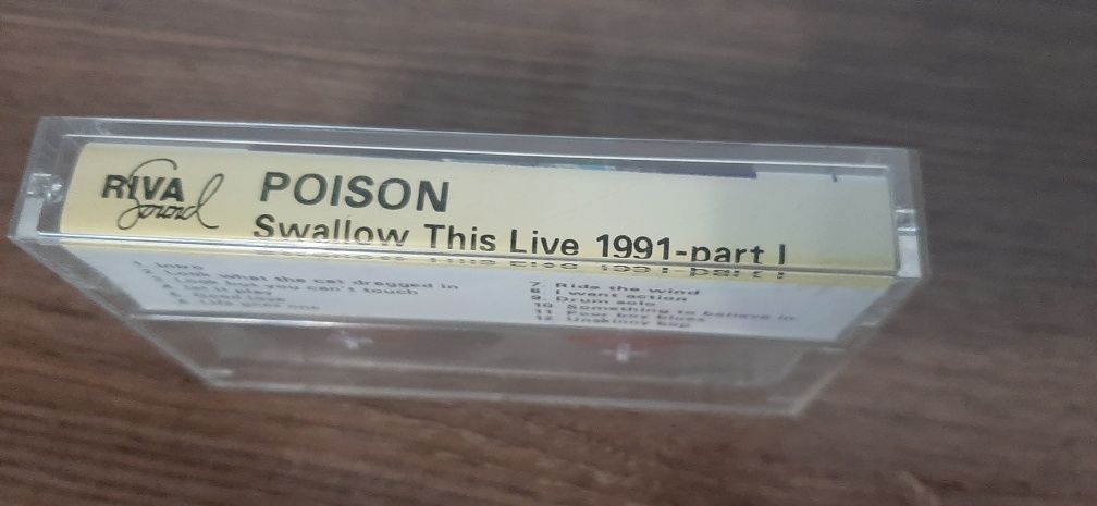 Аудио касети POISON Swallow This Live 1991-part I - POISON Swallow thi