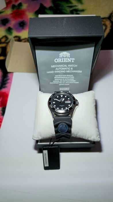 Vand Ceas  Orient Ray II curea cauciuc Automatic stare ff buna.