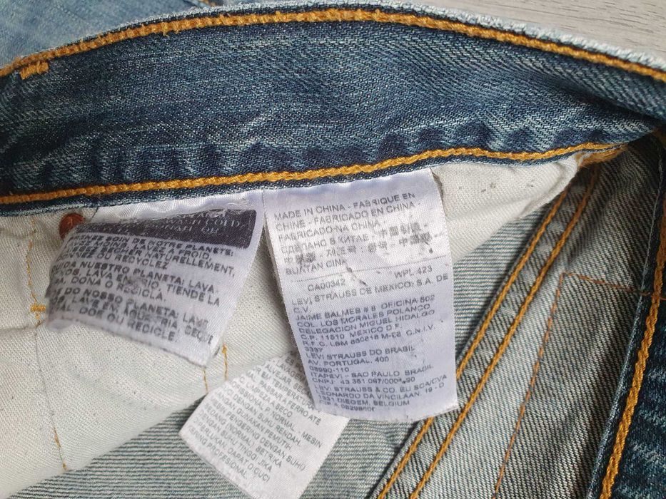 Blugi LEVI'S 501 - Marime W33 L32 (Talie 85 cm)