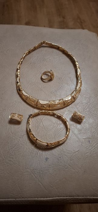 Set colier brățară inel cercei