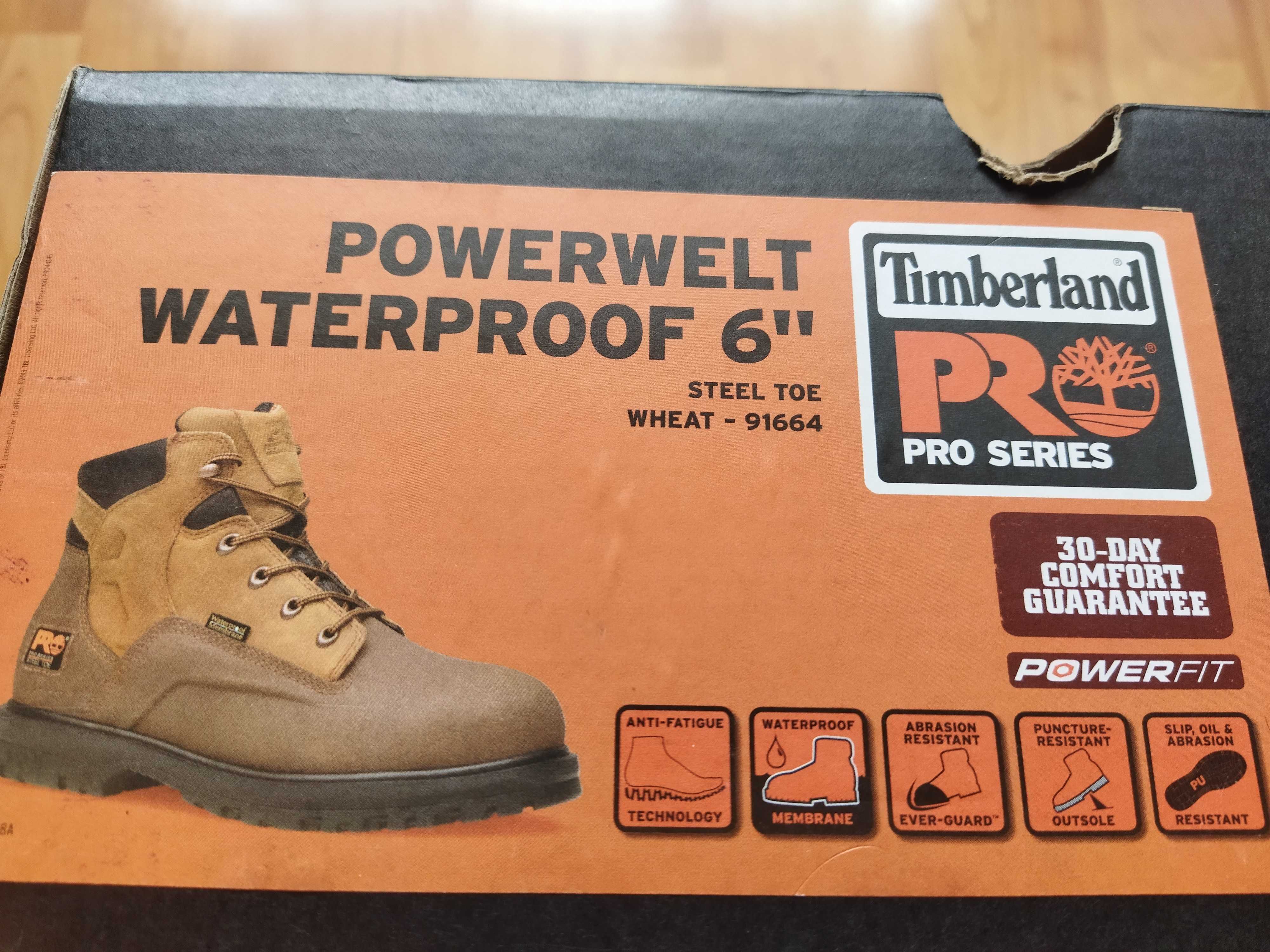 Ботинки Timberland Pro (США),термо,нубук,оригинал,новые,р-р 45