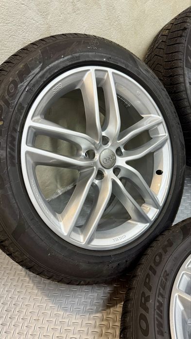 Джанти с зимни гуми 5х112 19” BBS SX