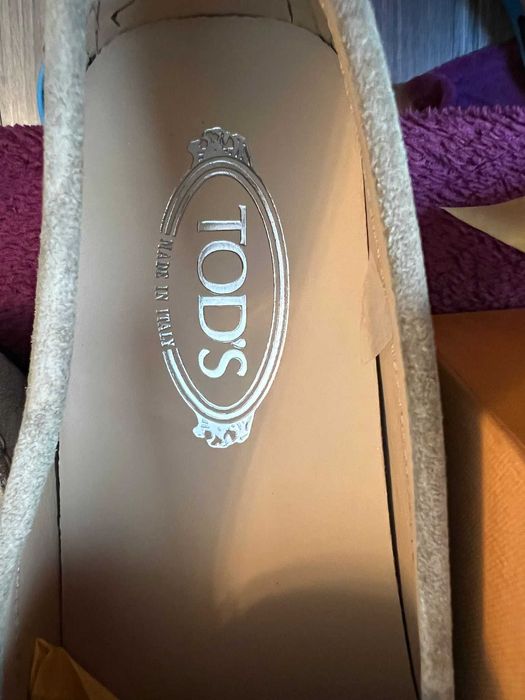 Mocasini Tods City Gommino Driving shoes BEIGE Noi originali 41, 42