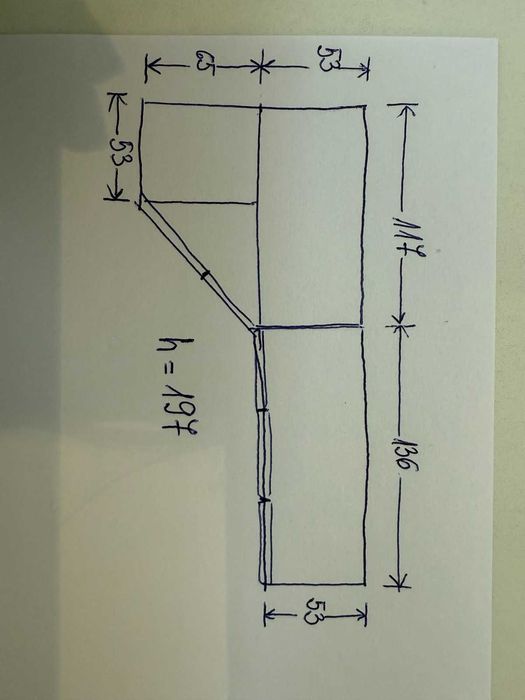 Прадавам ъглов гардерод