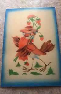 Картина СССР птица