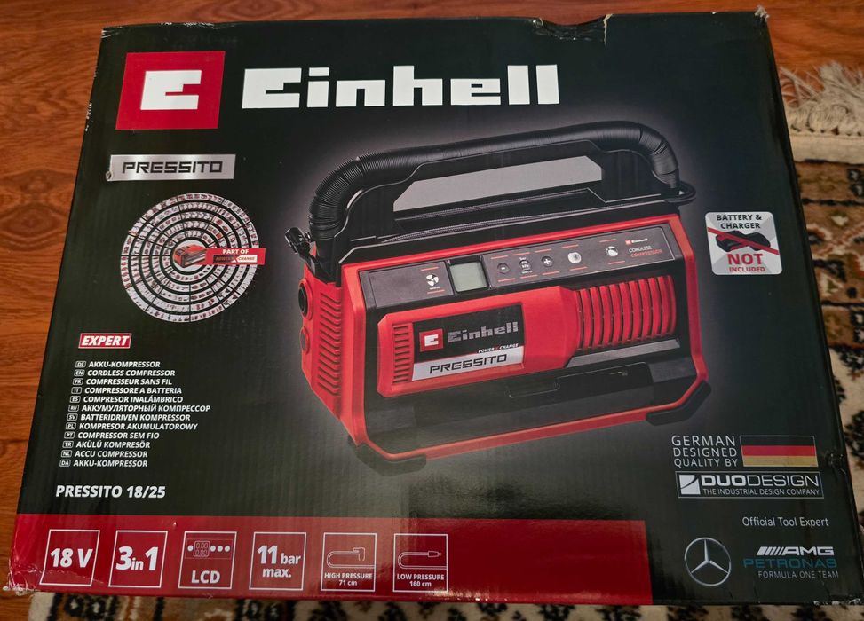 Compresor fără fir Einhell PRESSITO 18/25