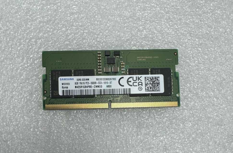 Оперативки Samsung DDR5 SODIMM 5600 MHz 16 GB (2x8GB)