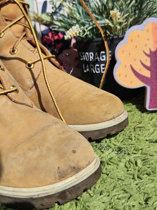 Timberland високи ботуши от кожа N39