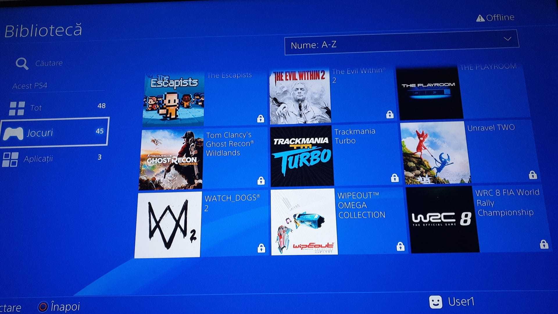 PS4 Playstation 4 Modat, 35 jocuri, GTA V, FIFA 24 NFS Wwe