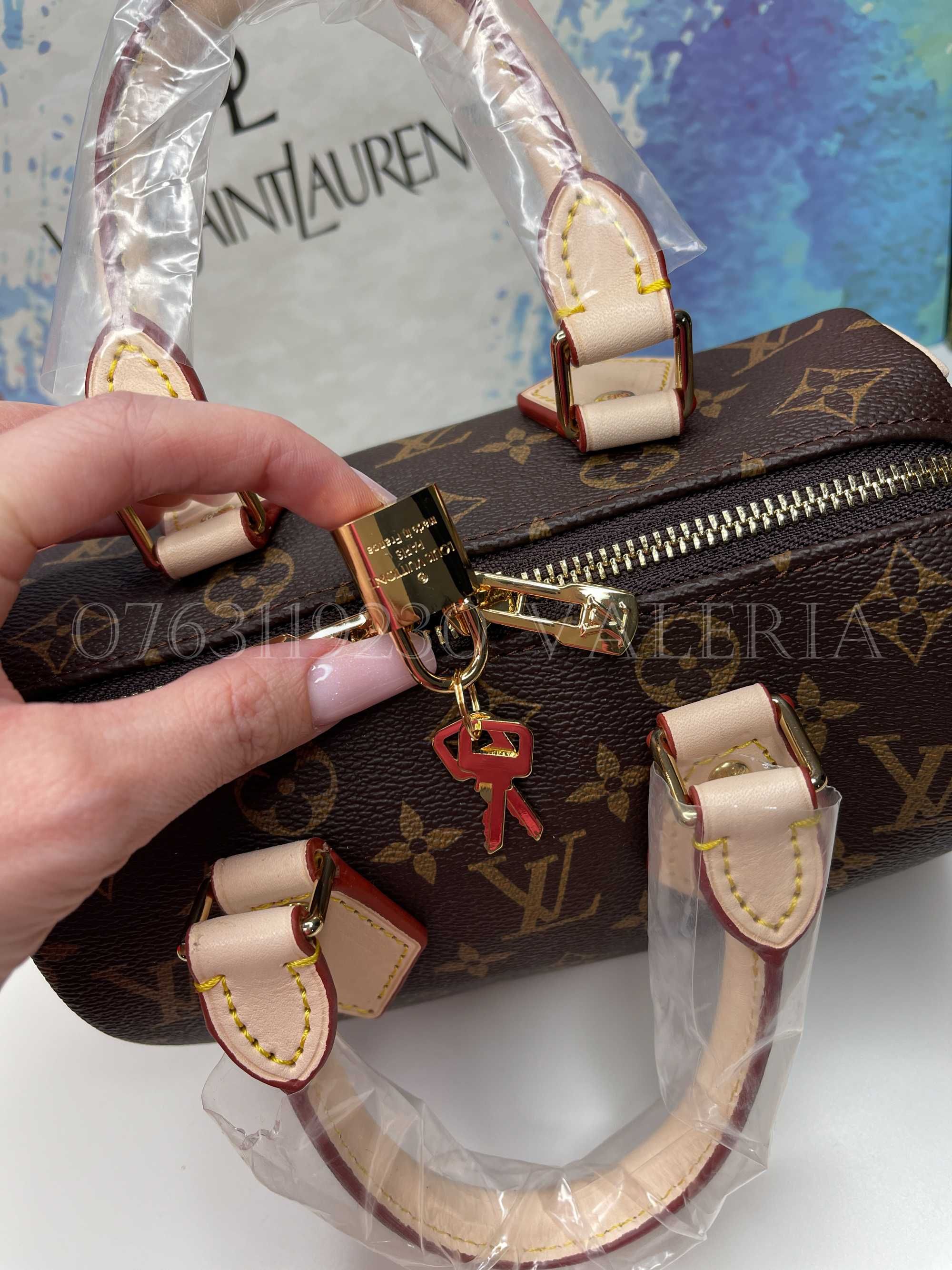 Geanta Louis Vuitton Speedy 20 cu Banduliera