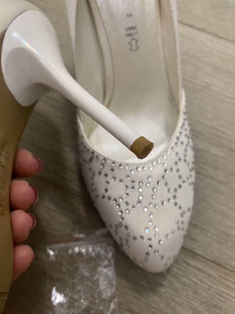 Pantofi mireasă măr. 39