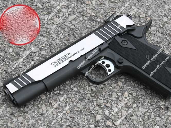 Pistol Unic si Puternic 5J!! ~MODEL MODIFICAT~ Metal Co2 6.mm Airsoft