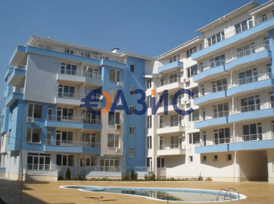 Апартамент с 1 спалня в комплекс Лагуна 3, Слънчев бряг, България, 60