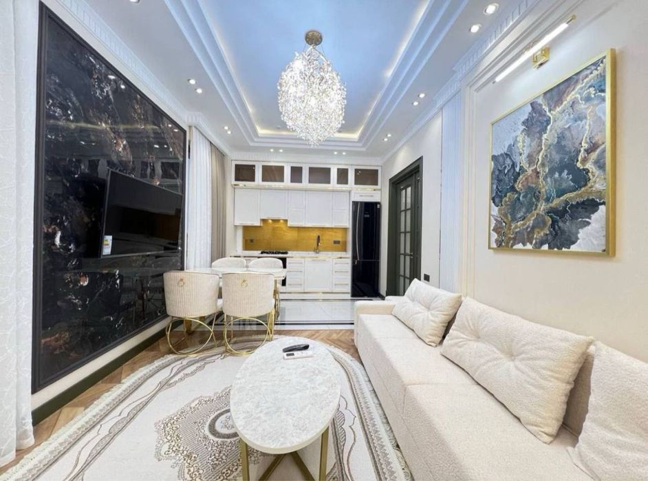 Квартира продаётся с мебелью и техникой в Ж/К Skyline. Улица Нукус