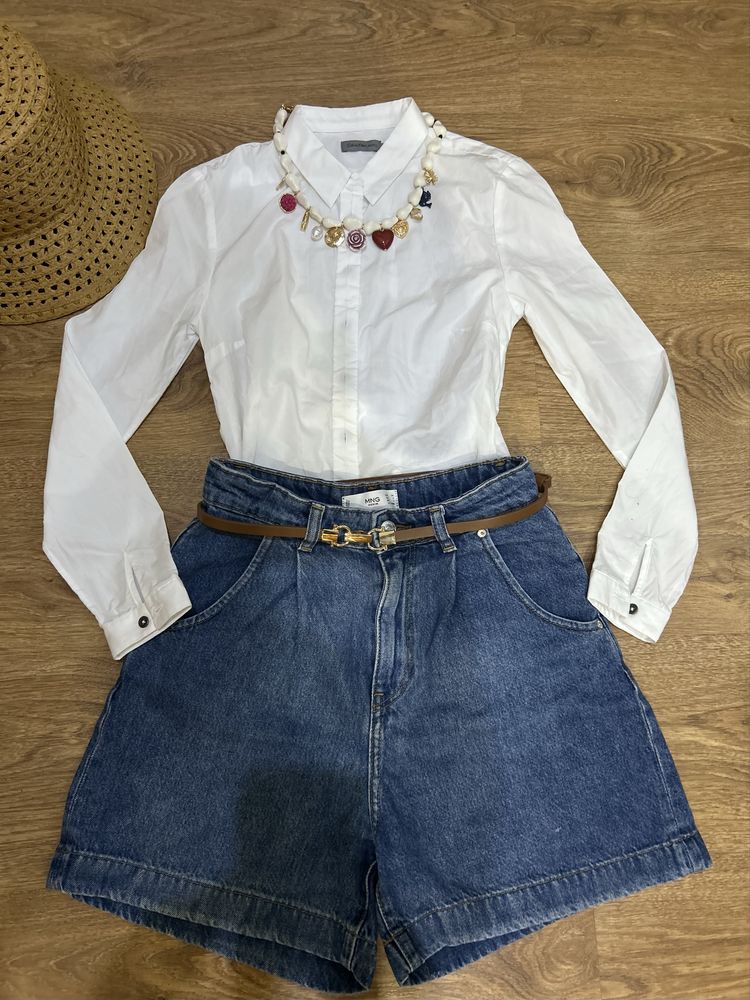 Бяла риза calvin klein zara