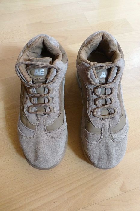 Ghete piele naturala American Eagle, cu talpa 6 cm. Marime 38.
