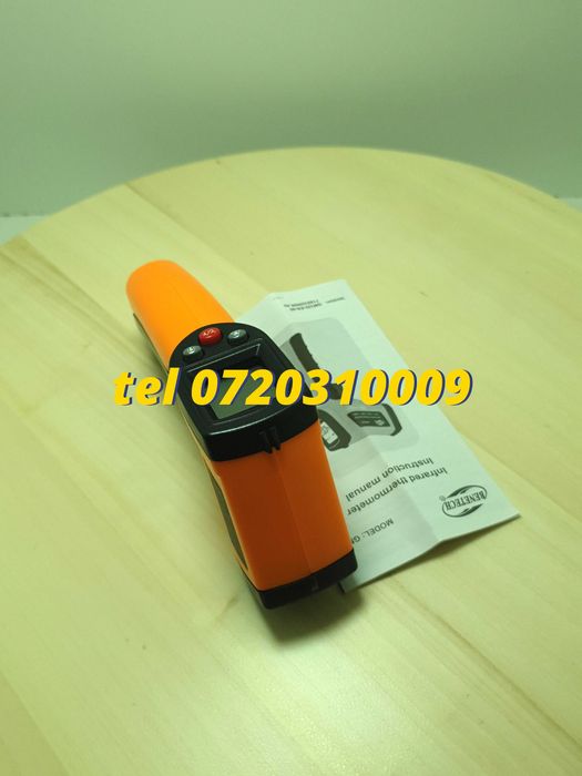 Termometru Industrial Profesional 50 380c Uni Galbennegru