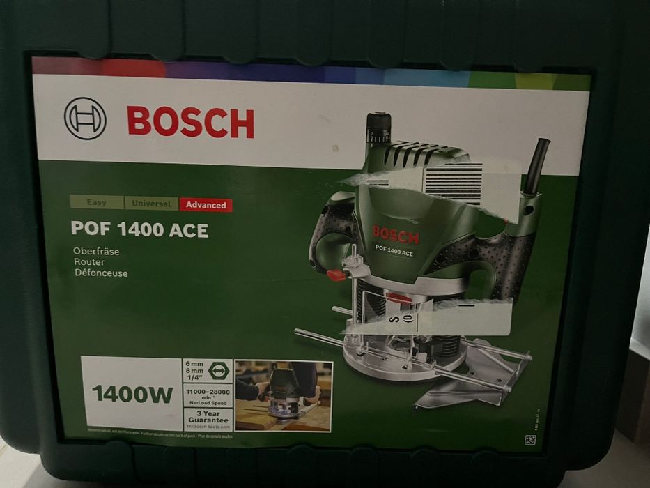 Freza Bosch Masina de frezat Bosch POF 1400, 1400 W, 28000 RPM
