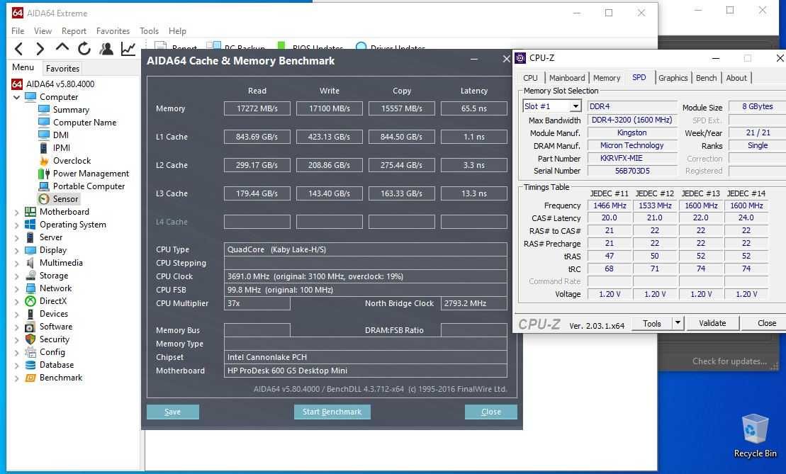 Ram 8Gb DDR4 so dimm