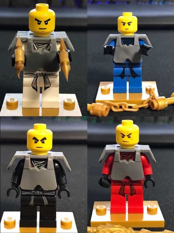 Kai, Jay, Cole, Zane Kendo LEGO Ninjago Minifigure Minifigurine