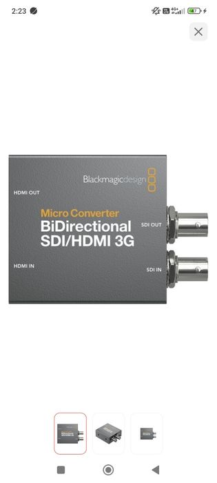 Видеомикшер Blackmagic Design Micro Converter BiDirect SDI/HDMI 3G PSU