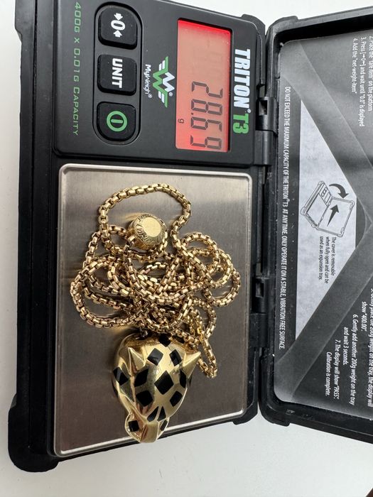 Lant Aur 18k model Cartier