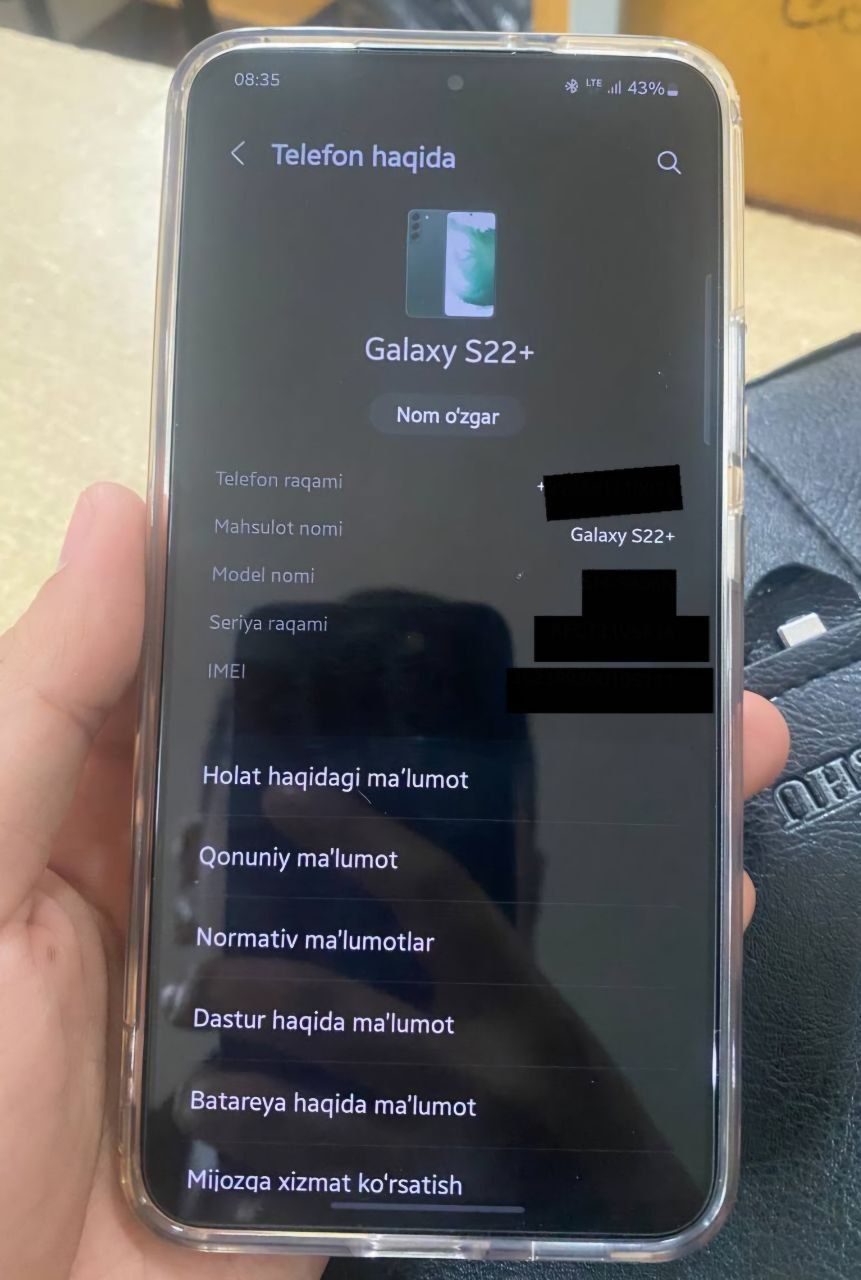 Samsang Galaxy S22 plus 5G
