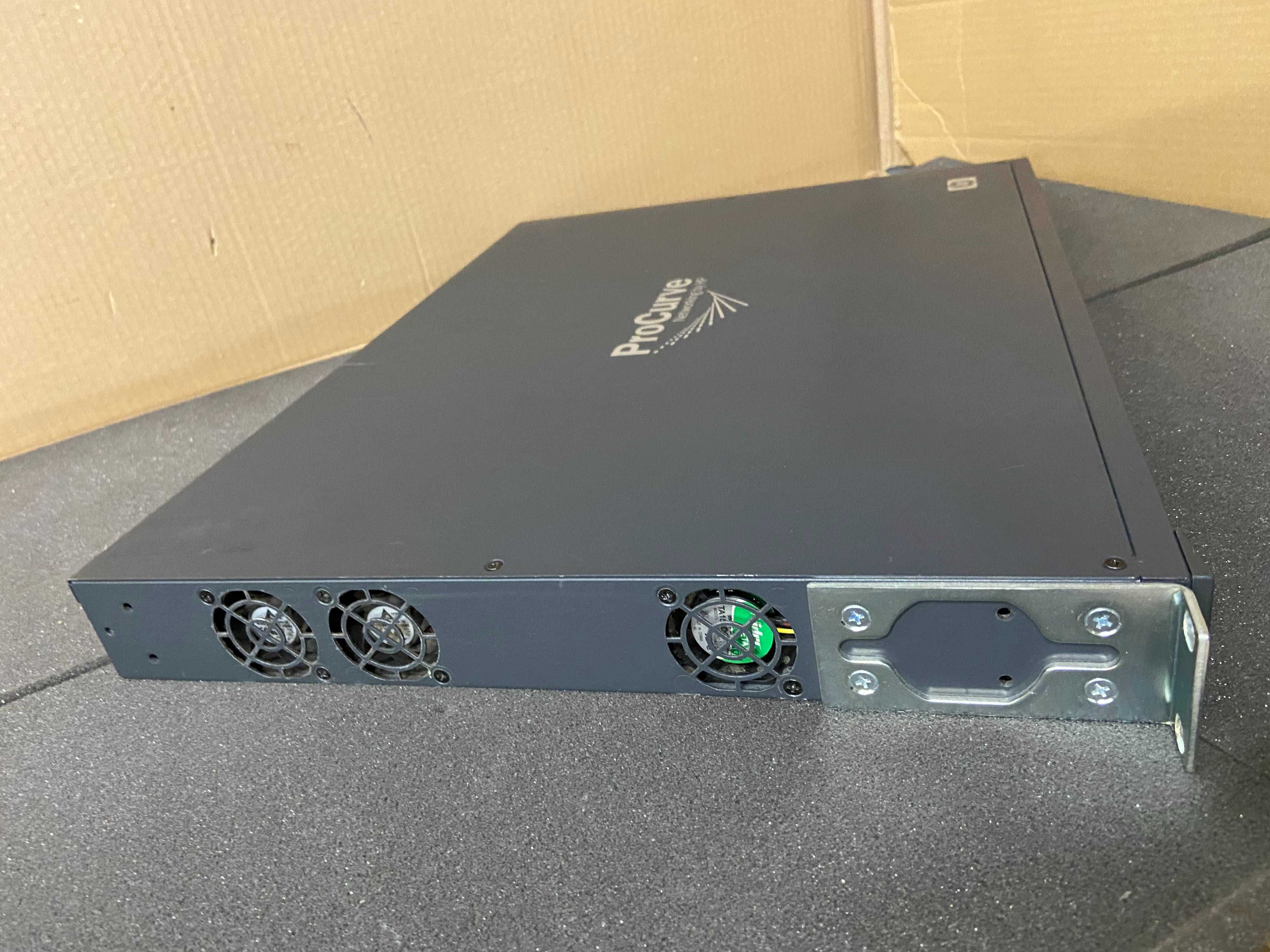 PoE суич HP ProCurve 2610-48 - 48 портов switch наблюдение камери