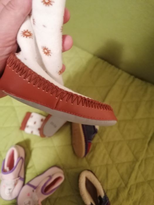 Papuci - mocasini fetita, pt casă / grădiniță, marimea 23