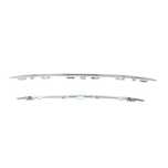 Ornament grila masca fata Peugeot 308, 10.2013- Model Allure, parte montare centrala, complet, 57C20512,