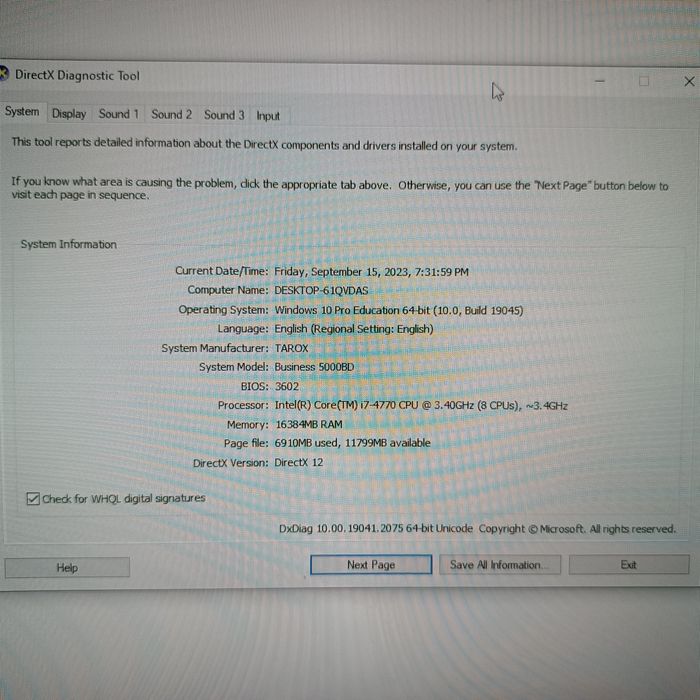 Unitate PC i7 gaming