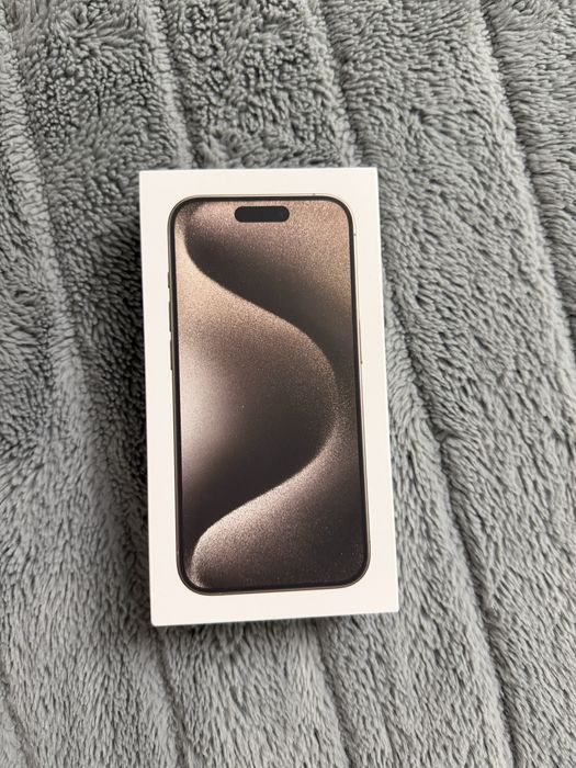 IPhone 15 PRO 5G, 256 GB, Natural Titanium, impecabil, fara zgarieturi