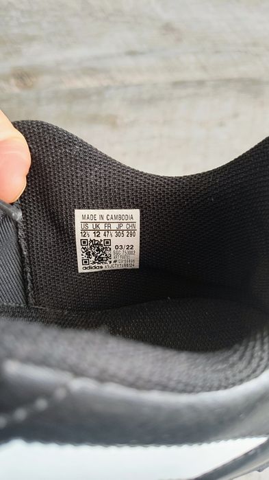 Ghete fotbal sintetic Adidas mărimea 47 1/3