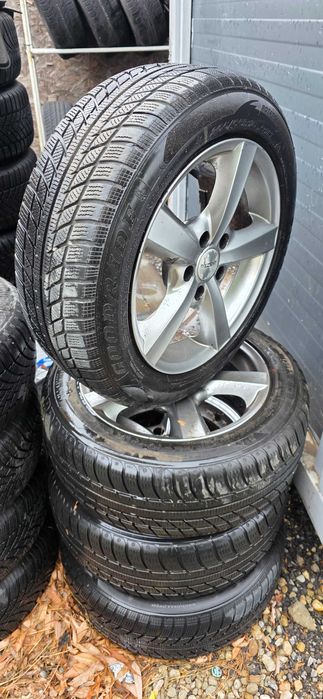 Jante aliaj 5x112 anvelope iarna 205 55 16 gama WAG VW AUDI SKODA SEAT