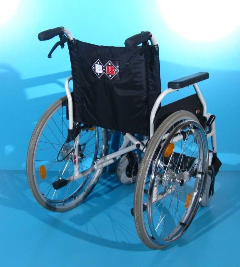 Scaun cu rotile spliabil B+B / latime sezut 46 cm