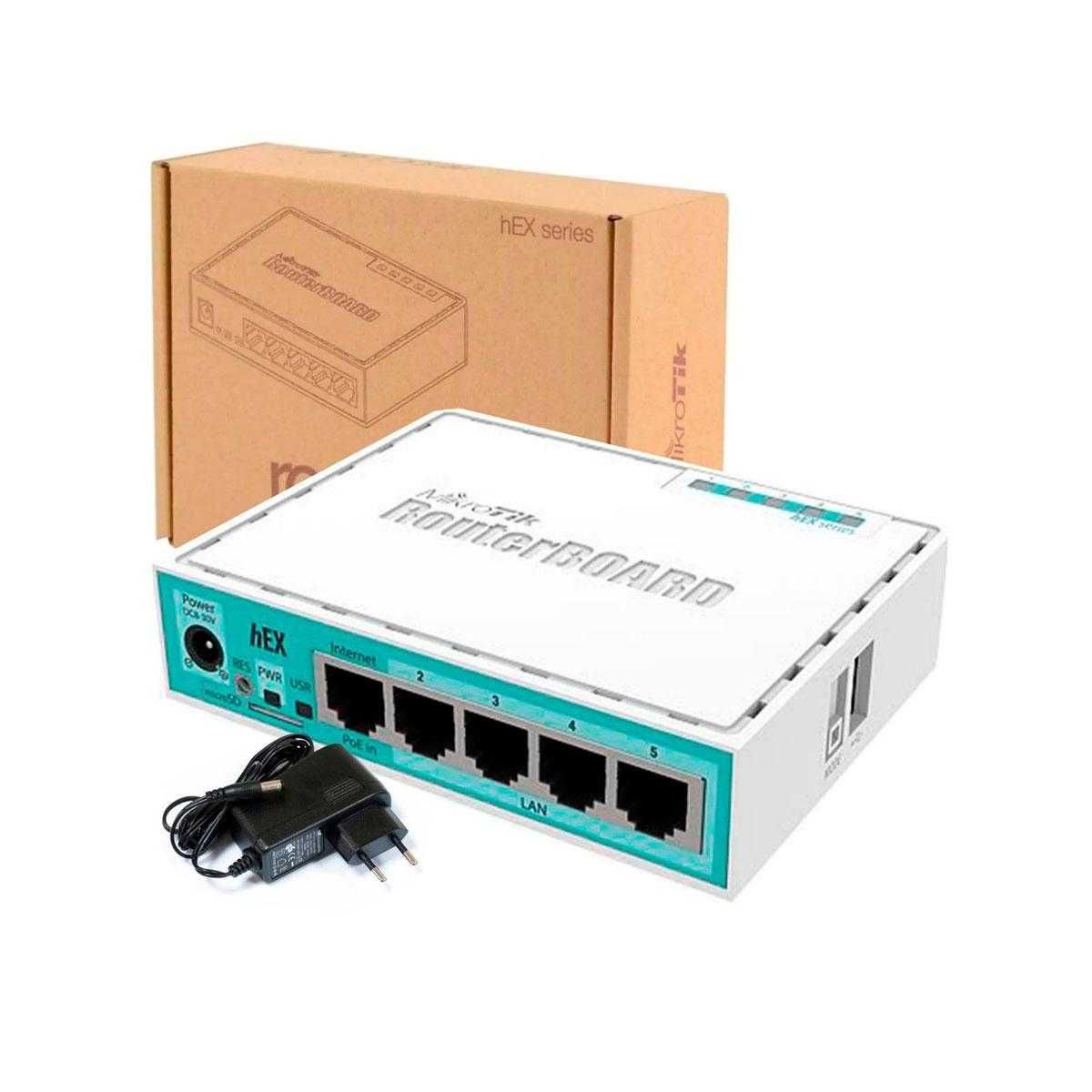 MikroTik hEX RB750Gr3 Маршрутизатор Гигабитный