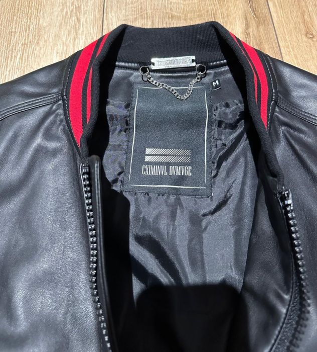 Geaca Criminal Damage piele